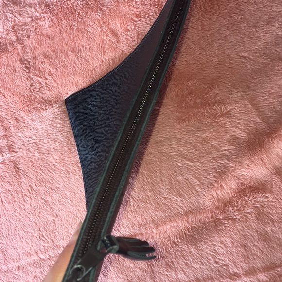 Pratesi Florence genuine leather Italy, like NEW